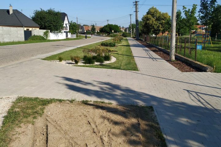 Dokončená realizácia v uličnej zástavbe